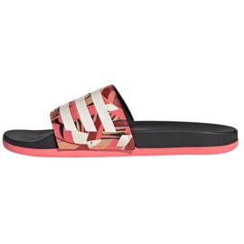 Chinelos Adidas Adilette Comfort W FW7256 rosa multicolorido 1