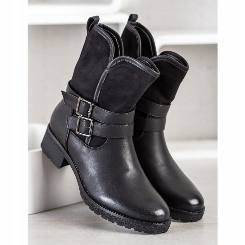 Super Mode Trabalhadores Confortáveis preto 1