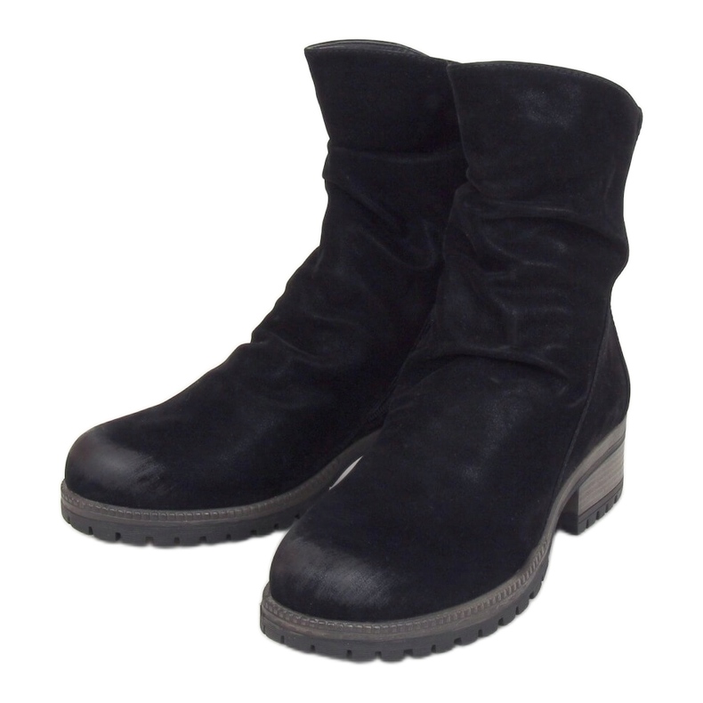Botas pretas pretas para mulheres K1936105 Negro preto 1