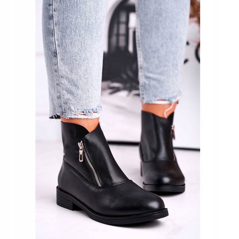 Botas femininas pretas magnat preto 2