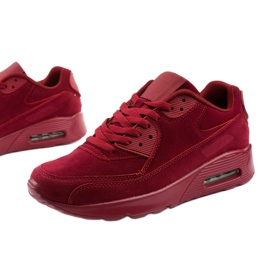 Tênis masculino vermelho esportivo 55109-2 2