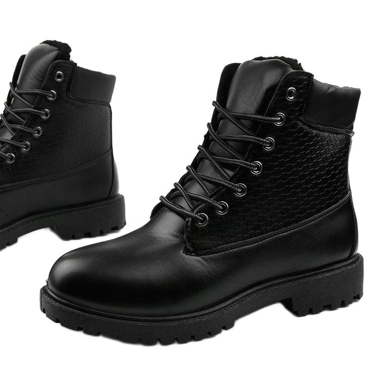 Botas isoladas Avini pretas preto 1