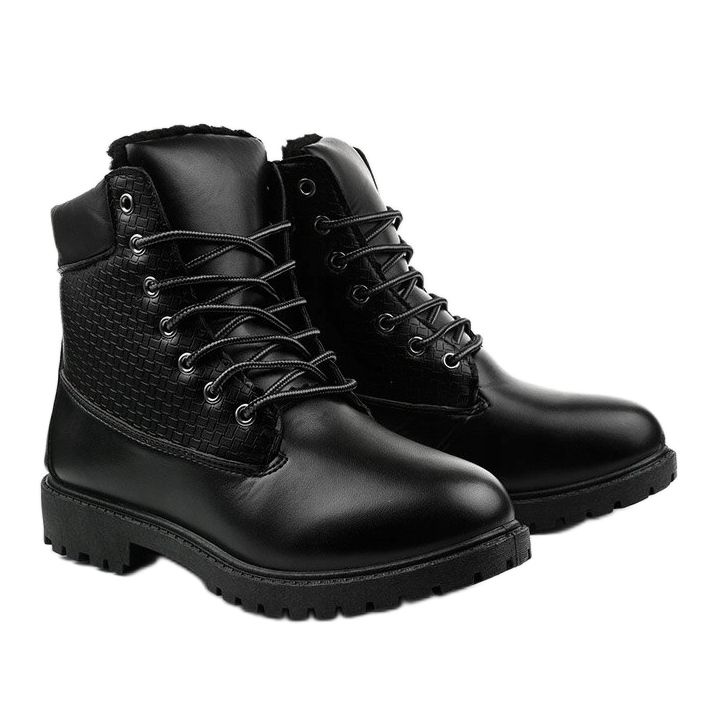 Botas isoladas Avini pretas preto 2