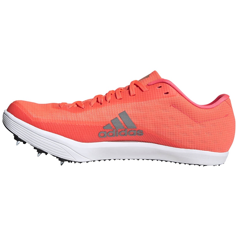 Sapatos masculinos adidas Adizero lJ cravos laranja EG6172 1