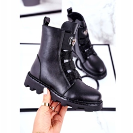 Apawwa Botas Quentes Balão Preto Infantil 3