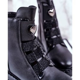 Apawwa Botas Quentes Balão Preto Infantil 2