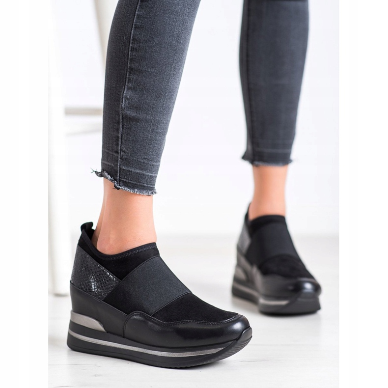 Gogo Tênis Slip-on preto 1