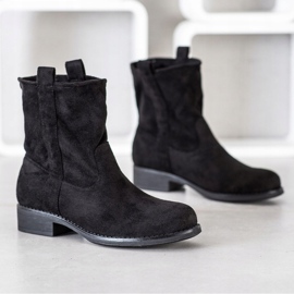 Seastar Botas de camurça deslizantes preto 1