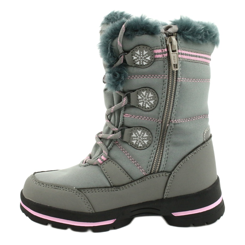 American Club Botas impermeáveis ​​americanas softhell SN13 / 20 cinza rosa 1
