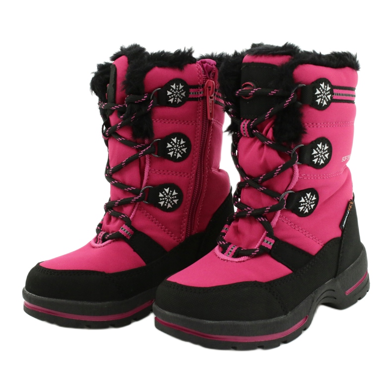 American Club Botas impermeáveis ​​americanas softhell SN13 / 20 fúcsia preto rosa 2