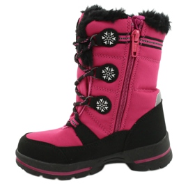 American Club Botas impermeáveis ​​americanas softhell SN13 / 20 fúcsia preto rosa 1