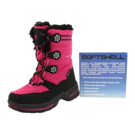 American Club Botas impermeáveis ​​americanas softhell SN13 / 20 fúcsia preto rosa 4