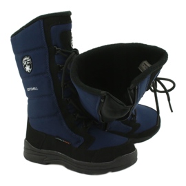 American Club Botas americanas softshell com membrana SN12 / 20 da marinha preto azul marinho 4