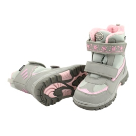 American Club Botas americanas impermeáveis ​​com membrana HL46 / 20 rosa cinza 3