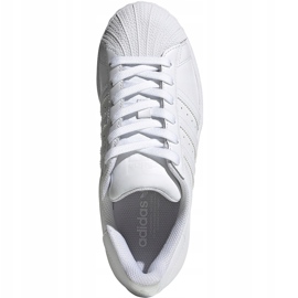 Sapatos infantis brancos Adidas Superstar J EF5399 1