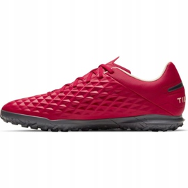 Chuteiras Nike Tiempo Legend 8 Club Tf AT6109 608 vermelho vermelho 1