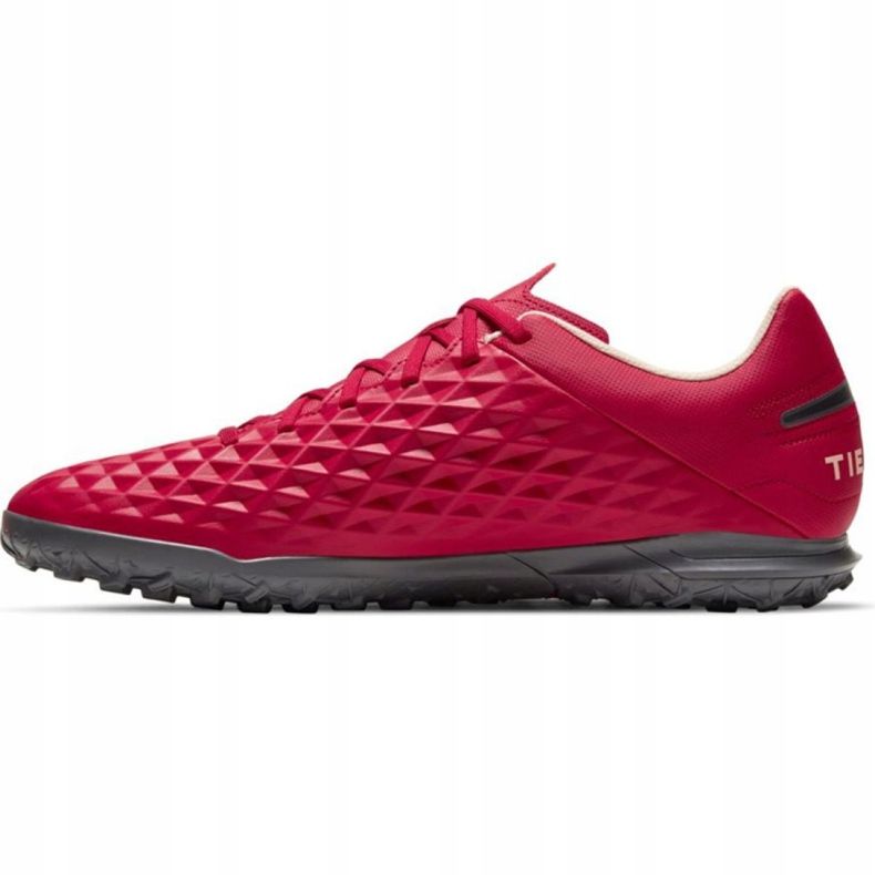 Chuteiras Nike Tiempo Legend 8 Club Tf AT6109 608 vermelho vermelho 1