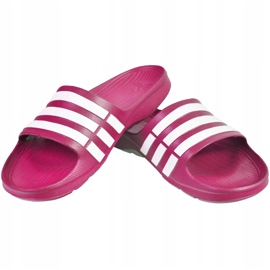 Chinelos Adidas Duramo Slide K rosa G06797 1