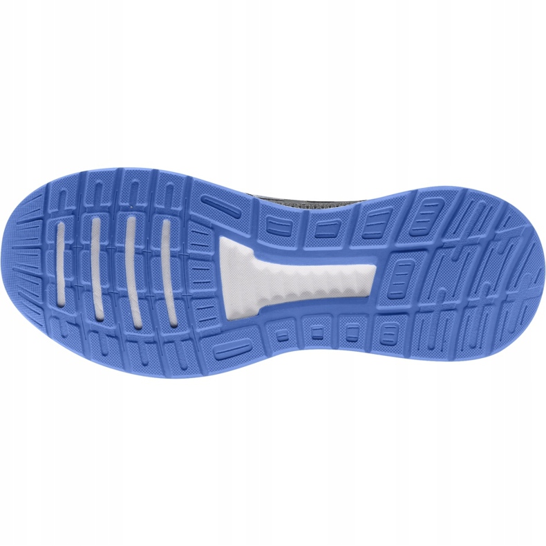 Sapatos infantis Adidas Runfalcon K cinza azul EE4670 1