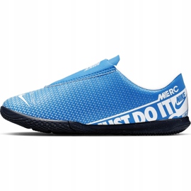 Chuteiras Nike Mercurial Vapor 13 Club Ic PS (V) Junior AT8170 414 multicolorido azul 1