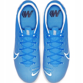 Chuteiras Nike Mercurial Vapor 13 Academy FG / MG AT5269 414 azul azul 1 Chuteiras Nike Mercurial Vapor 13 Academy FG / MG AT5269 414 azul azul 1