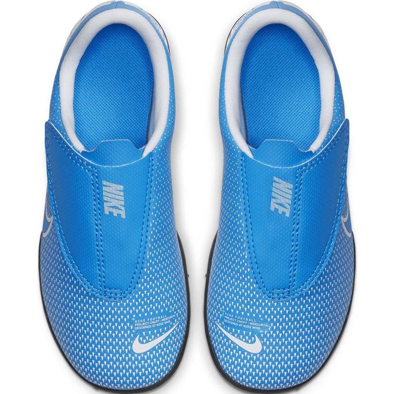 Chuteiras Nike Mercurial Vapor 13 Club Tf PS (V) Junior AT8178 414 azul 1