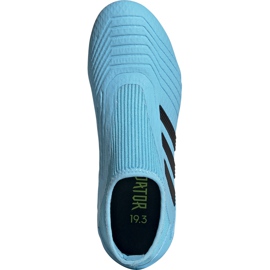 Chuteiras adidas Predator 19.3 Ll Fg Junior azul EF9039 1