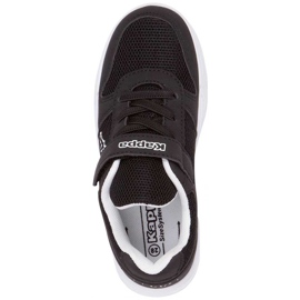 Sapatos Kappa Dalton K preto e branco 260779K 1110 1