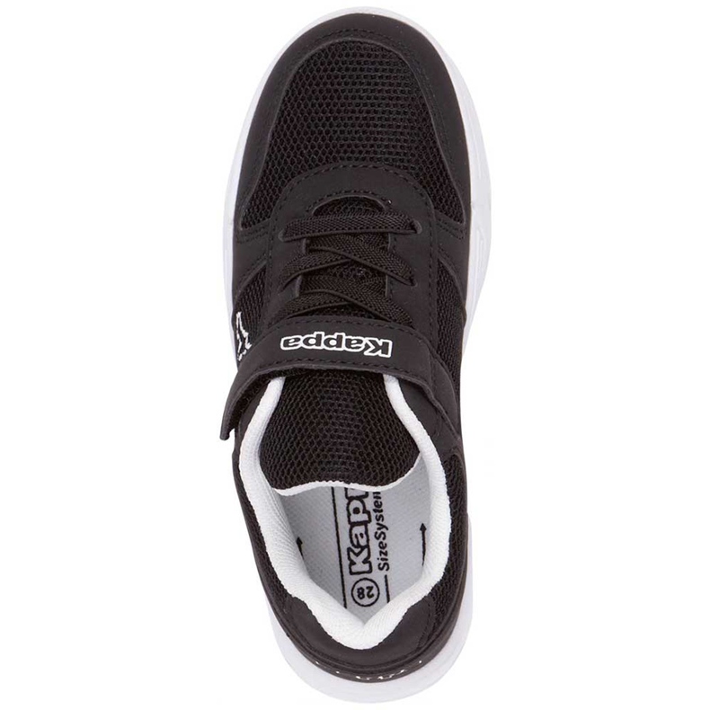 Sapatos Kappa Dalton K preto e branco 260779K 1110 1