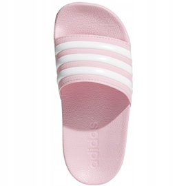 Chinelos Adidas Adilette Shower K rosa para crianças G27628 2