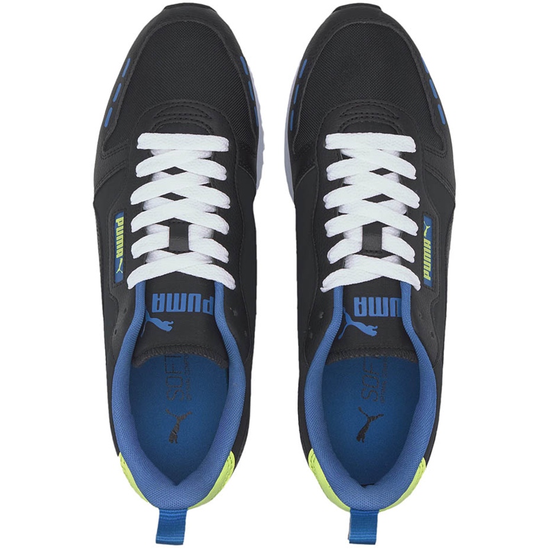 Sapatos masculinos Puma R78 Neon preto 373203 01 1