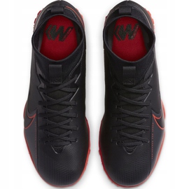 Chuteira Nike Mercurial Superfly 7 Academy Tf Junior AT8143 060 preto preto 1