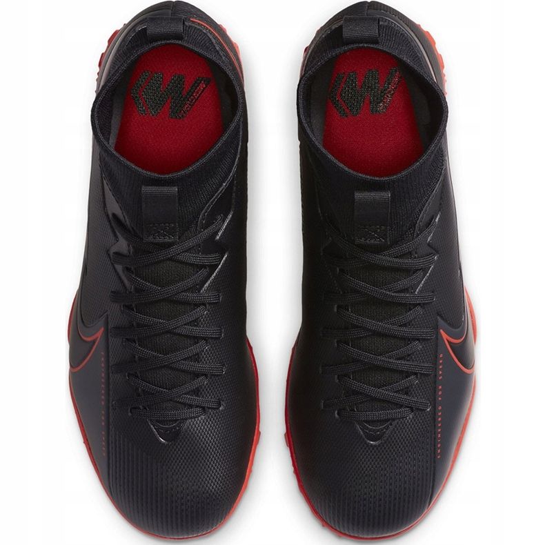 Chuteira Nike Mercurial Superfly 7 Academy Tf Junior AT8143 060 preto preto 1