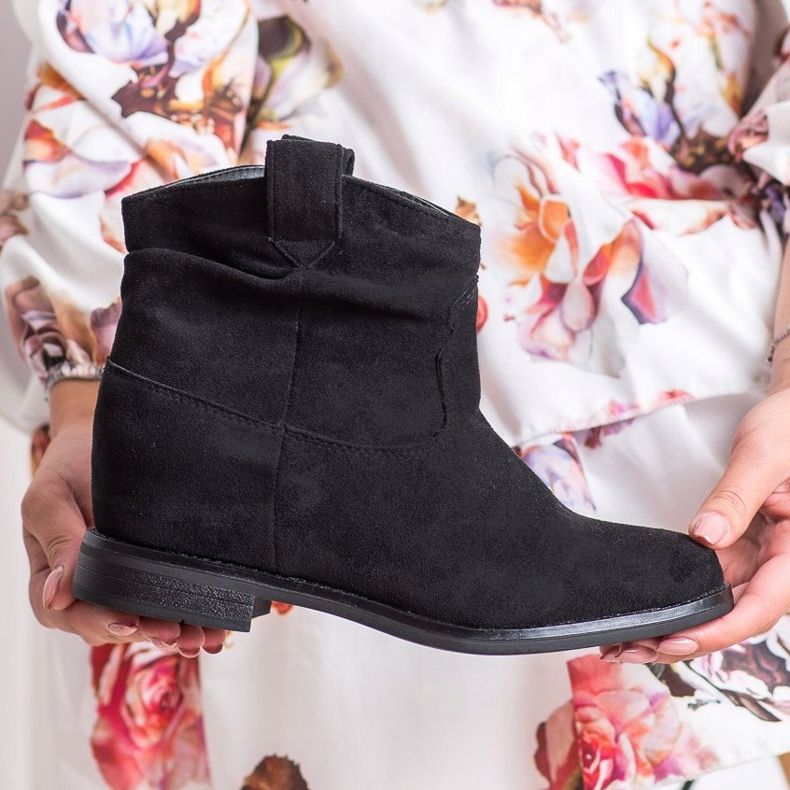 Marquiz Botas de cowboy elegantes preto 1