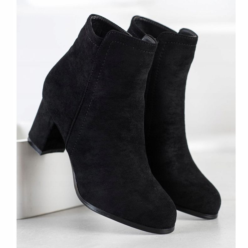 Wilady Botas pretas elegantes preto 1