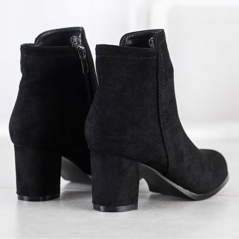 Wilady Botas pretas elegantes preto 2