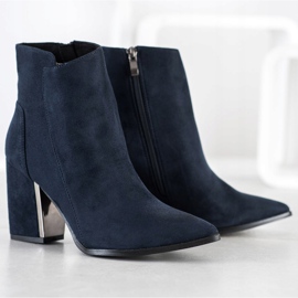 Corina Botas da moda azul marinho azul-marinho 1
