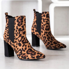 Corina Bota com estampa leopardo castanho multicolorido 1