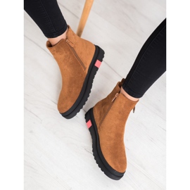 Seastar Botas na plataforma preta marrom 1