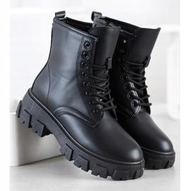 SHELOVET Botas na plataforma preto 2