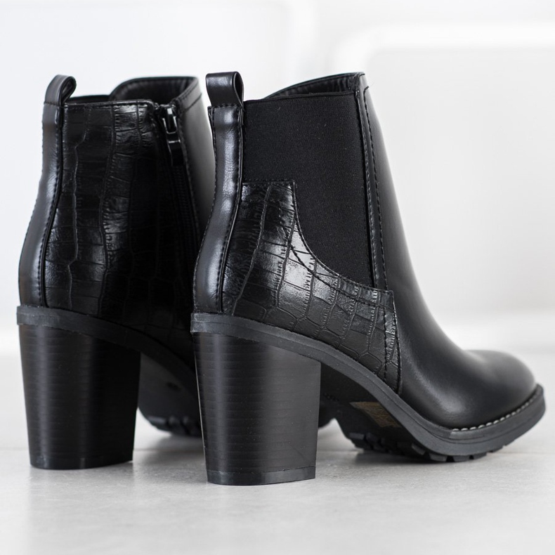Super Me Botas clássicas com isolamento preto 1