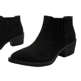 Botas de camurça Black Liking preto 1