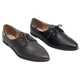 Sapatos femininos clássicos elegantes Y439 pretos 3