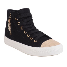 Tênis High Slider Hit Tênis H-11 Preto branco 2