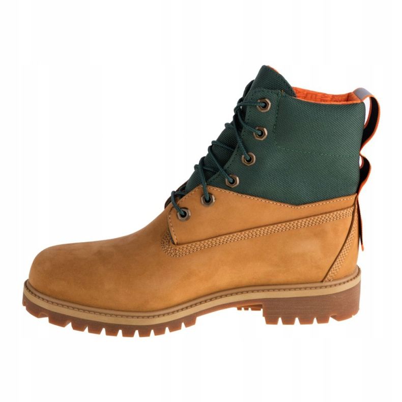 Sapatos Timberland Premium M A2D6U de 6 polegadas bege laranja verde amarelo 1