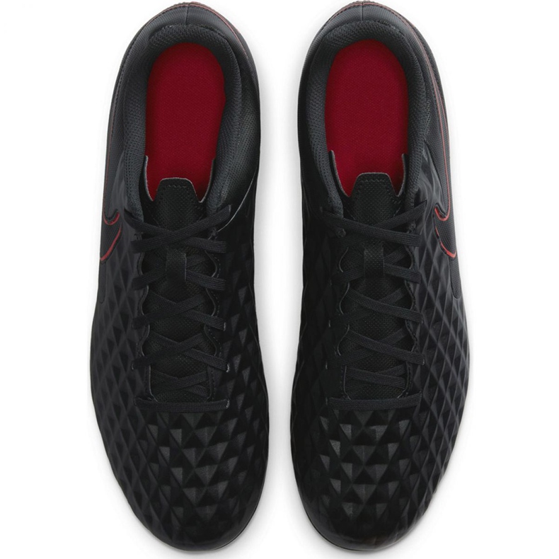 Chuteiras Nike Tiempo Legend 8 Club FG / MG M AT6107 060 preto, vermelho, preto/prata preto 1