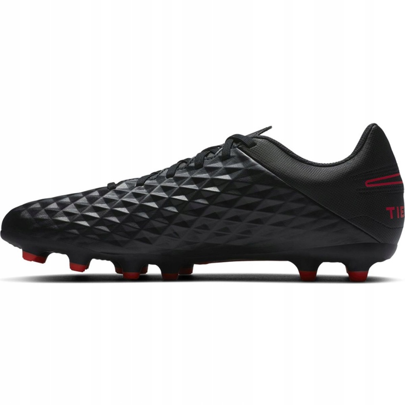 Chuteiras Nike Tiempo Legend 8 Club FG / MG M AT6107 060 preto, vermelho, preto/prata preto 2