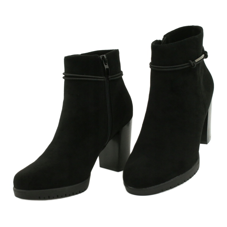 Botas de camurça pretas Sergio Leone BT306 preto 4
