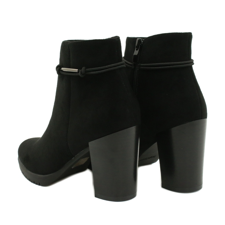 Botas de camurça pretas Sergio Leone BT306 preto 5