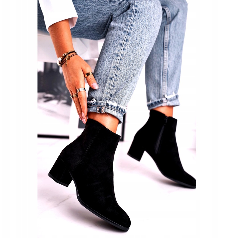 Botas de camurça pretas Sergio Leone BT528 preto 1